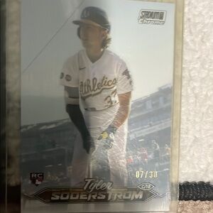 Topps Chrome Kids Trading Card - White and Black